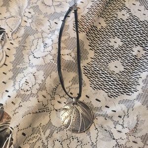 Silver Medallion Necklace